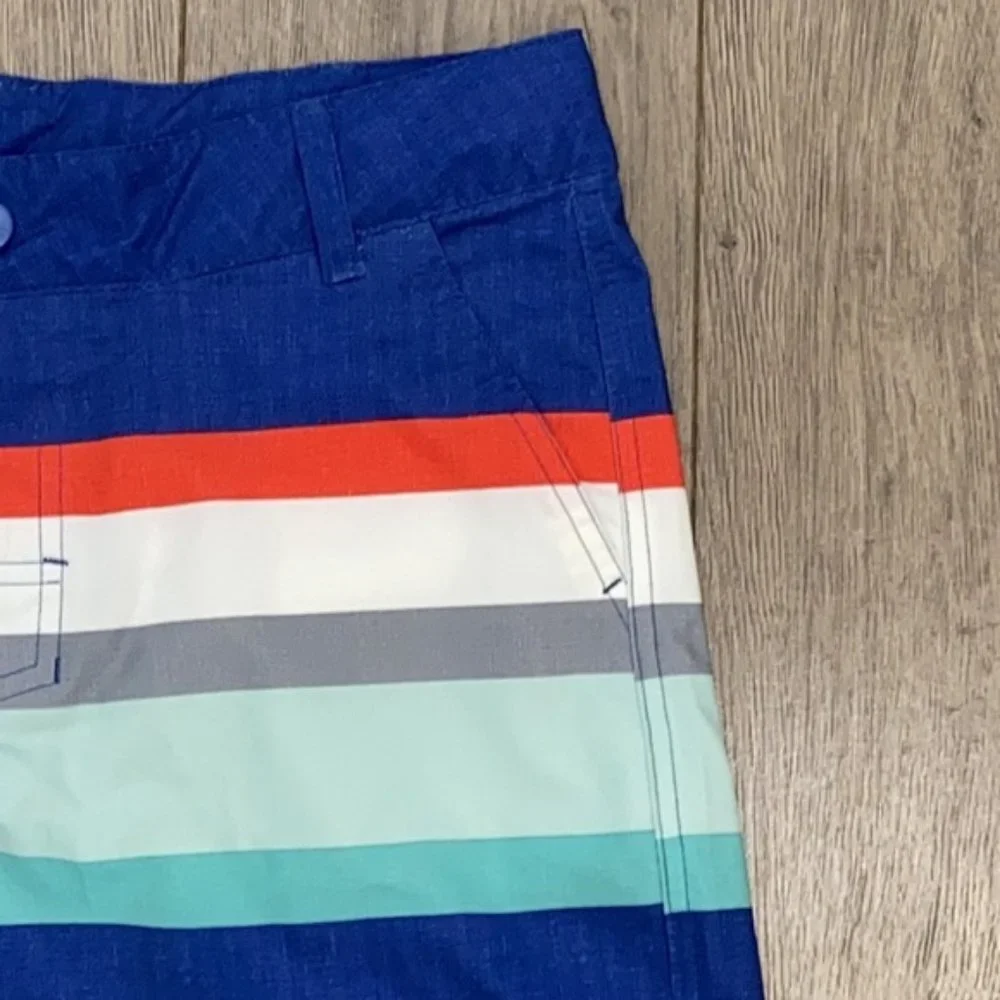 Art Class Boys Colorblock Striped Board Shorts
